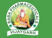 Baba Pharmaceuticals Vijaygarh Logo